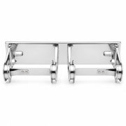 Bradley 5224-00 Commercial Double Roll Toilet Paper Dispenser, Surface-Mounted, Metal