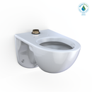 Toto Commercial Flushometer High-Efficiency Wall-Hung Toilet - ADA Top Spud - CT728CUG