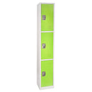 Alpine ADI629-203-GRN 72" Triple Tier Locker, Green