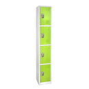 Alpine ADI629-204-GRN 72" 4-Tier Locker, Green