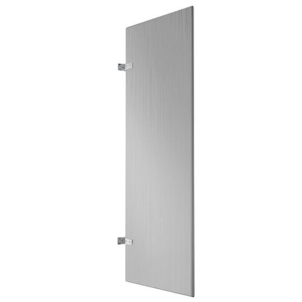 Hadrian (Stainless Steel) Urinal Screen (24" x 48") 520124-900 Includes 600429 Chrome Stirrup Bracket Mounting Kit