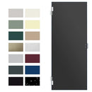 Hadrian (Plastic) Stall Door (34" x 55") Door Hardware Kit, Aluminum Wrap-Around Hinge, R/H Out-Swing - 621006