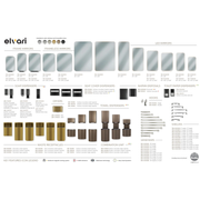 Bradley Elvari Series Towel Dispenser - Surface Mounted, Small Capacity - 2B1-113400-BR, Brushed Brass