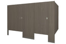 Hadrian - Floor Mounted - Phenolic Toilet Partitions
