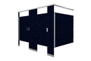 Hadrian - Headrail Braced - Solid Plastic Toilet Partitions