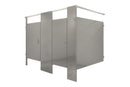Hadrian - Headrail Braced - Stainless Steel Toilet Partitions