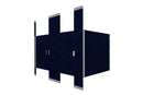 Hadrian - Floor to Ceiling - Solid Plastic Toilet Partitions