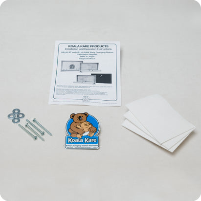 Koala Kare 488-KIT KIT INSTALLATION HORZ RECESSED