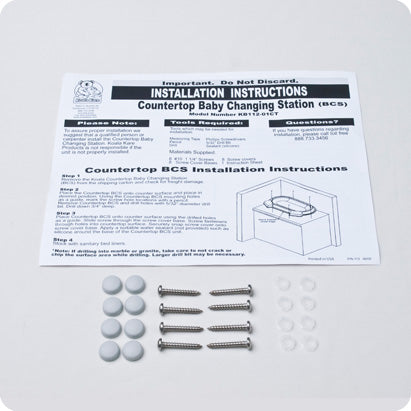 Koala Kare 730CT-KIT KIT, INSTALLATION, LAYBED CT