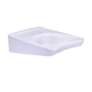 Toto Commercial Wall-Mount Bathroom Sink for  4" Faucets Centers, Cotton White - LT308.4