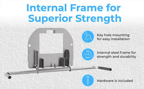 Koala Kare KB310-SSWM Horizontal Stainless Steel Surface-Mounted Baby Changing Station