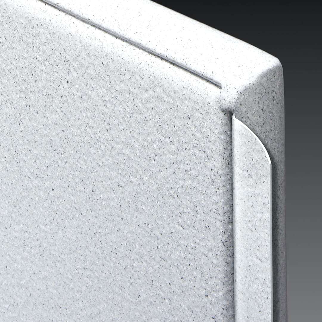 ASI Global Toilet Partition (Metal) 3 In Corner (108