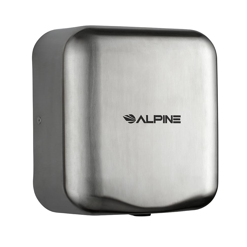 Alpine ALP400-10-SSB Hemlock High-Speed Hand Dryer, Brushed Stainless Steel, 120V