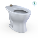 Toto TORNADO FLUSH Commercial Flushometer Floor-Mounted Toilet with CEFIONTECT, Elongated, Cotton White - CT725CUG