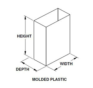 Bradley P11-033 Plastic W/R Liner