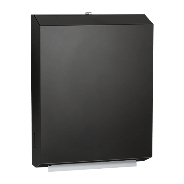 ASI 0210-41 Traditional - Paper Towel Dispenser - Multi, C-Fold - Surface Mounted - Black