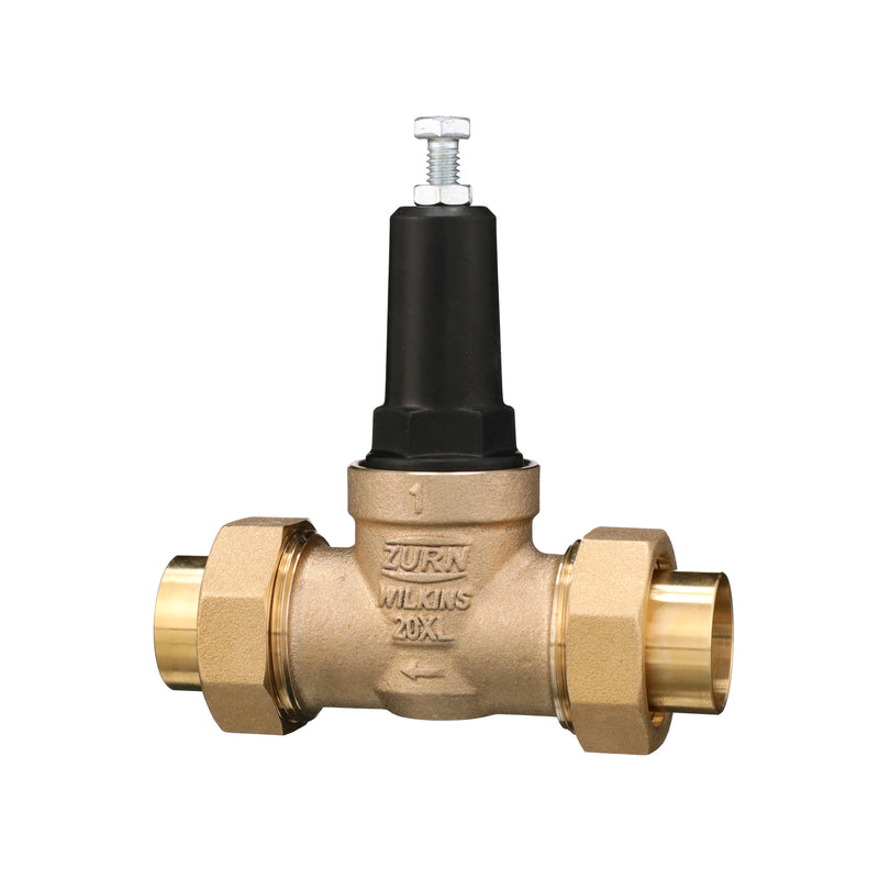 Zurn 34-20XLDUC 3/4" 20XL Pressure Reducing Valve (Double Union Copper Sweat x Copper Sweat)