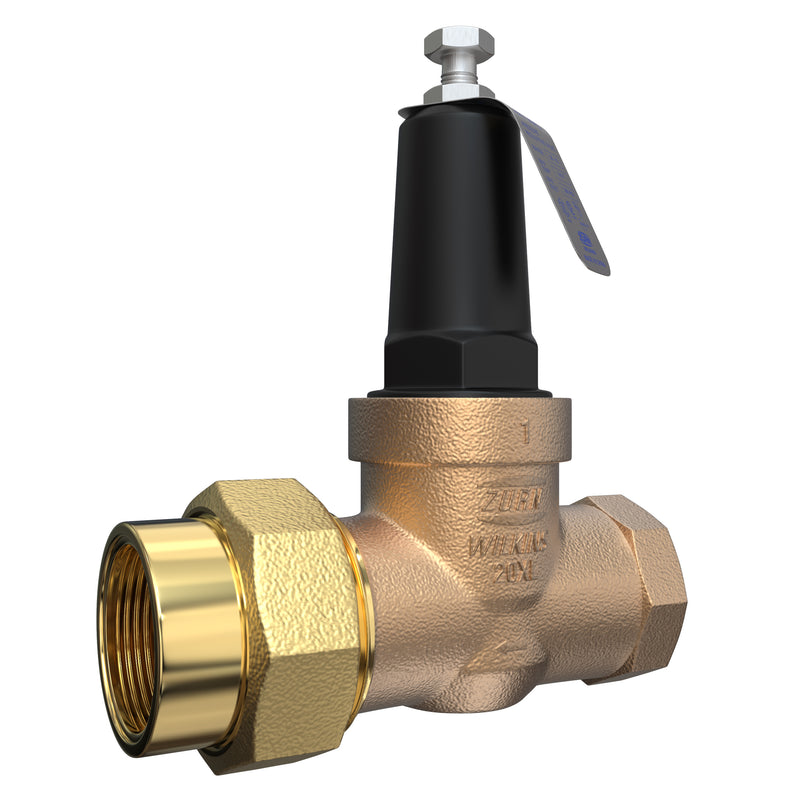 Zurn 1-20XLC 1” 20XL Pressure Reducing Valve (Single Union Copper Sweat x FNPT)