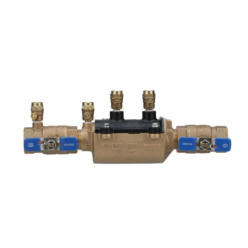 Zurn 112-350 1-1/2" 350 Double Check Backflow Preventer, Non-Potable
