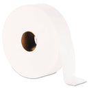 Windsoft Jumbo Roll Bath Tissue, Septic Safe, 1 Ply, White, 3.4" X 4000 Ft, 6 Rolls/Carton - WIN201 - TotalRestroom.com