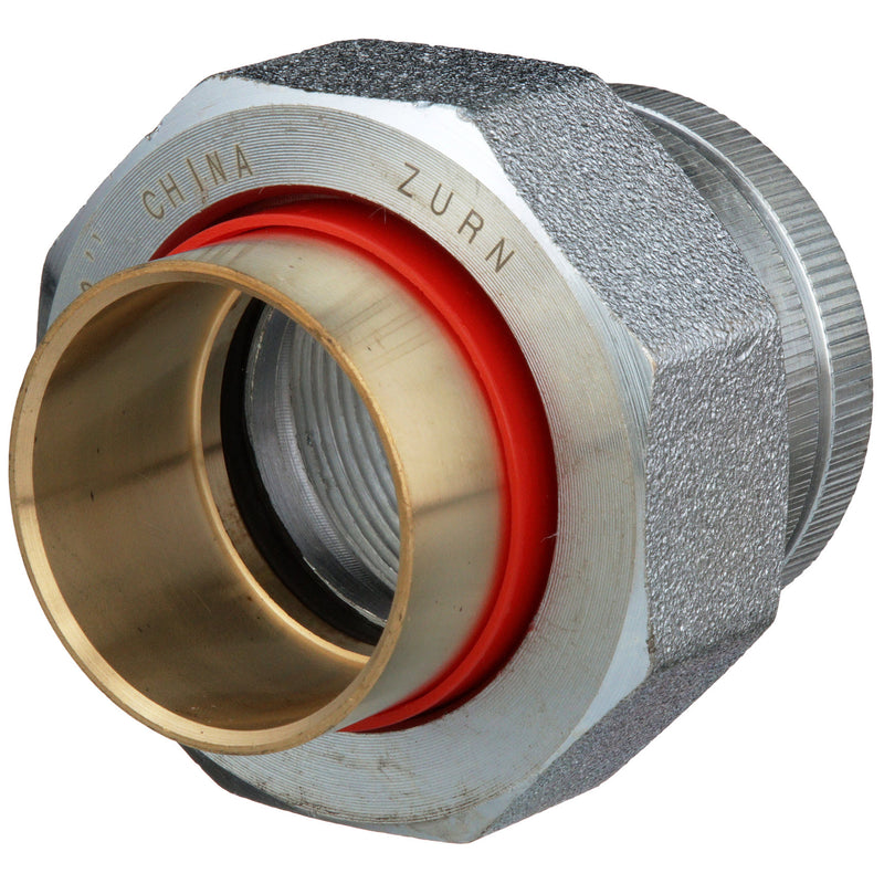 Zurn 112-DUXLC 1-1/2" DUXLC Dielectric Union Pipe Fitting, FIP x FC," Lead Free