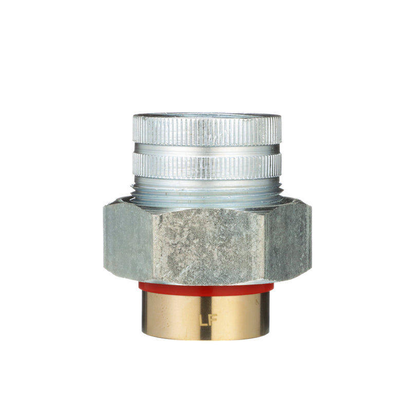 Zurn 212-DUXLC Flangia Dielettrica 2 1/2" FNPT Con Unione - Tubo Rame Femmina