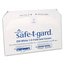 Georgia Pacific Half-Fold Toilet Seat Covers, White, 250/Pack, 20 Boxes/Carton - GPC47046 - TotalRestroom.com