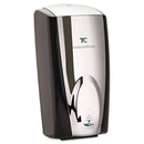 Rubbermaid Autofoam Touch-Free Gel/Foam Hand Sanitizer Dispenser, 1100 Ml, 5.2" X 5.25" X 10.9", Black/Chrome - RCP750411 - TotalRestroom.com