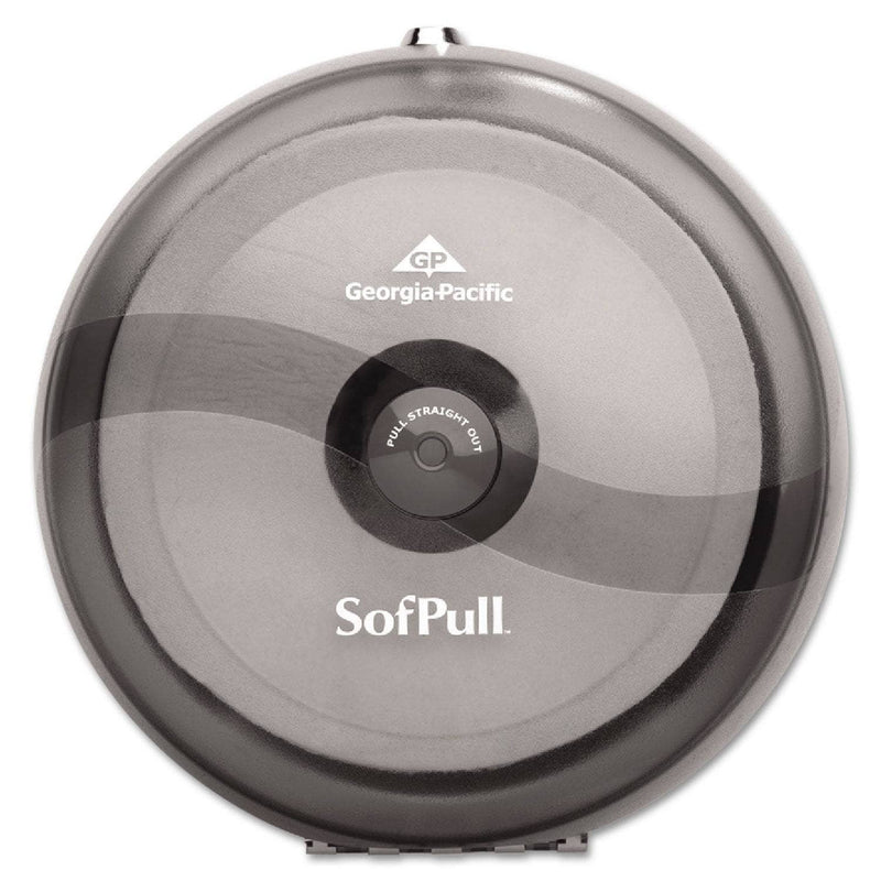 Georgia Pacific Sofpull High-Capacity Center-Pull Tissue Dispenser, 10.5 X 6.75 X 10.5, Smoke - GPC56501 - TotalRestroom.com
