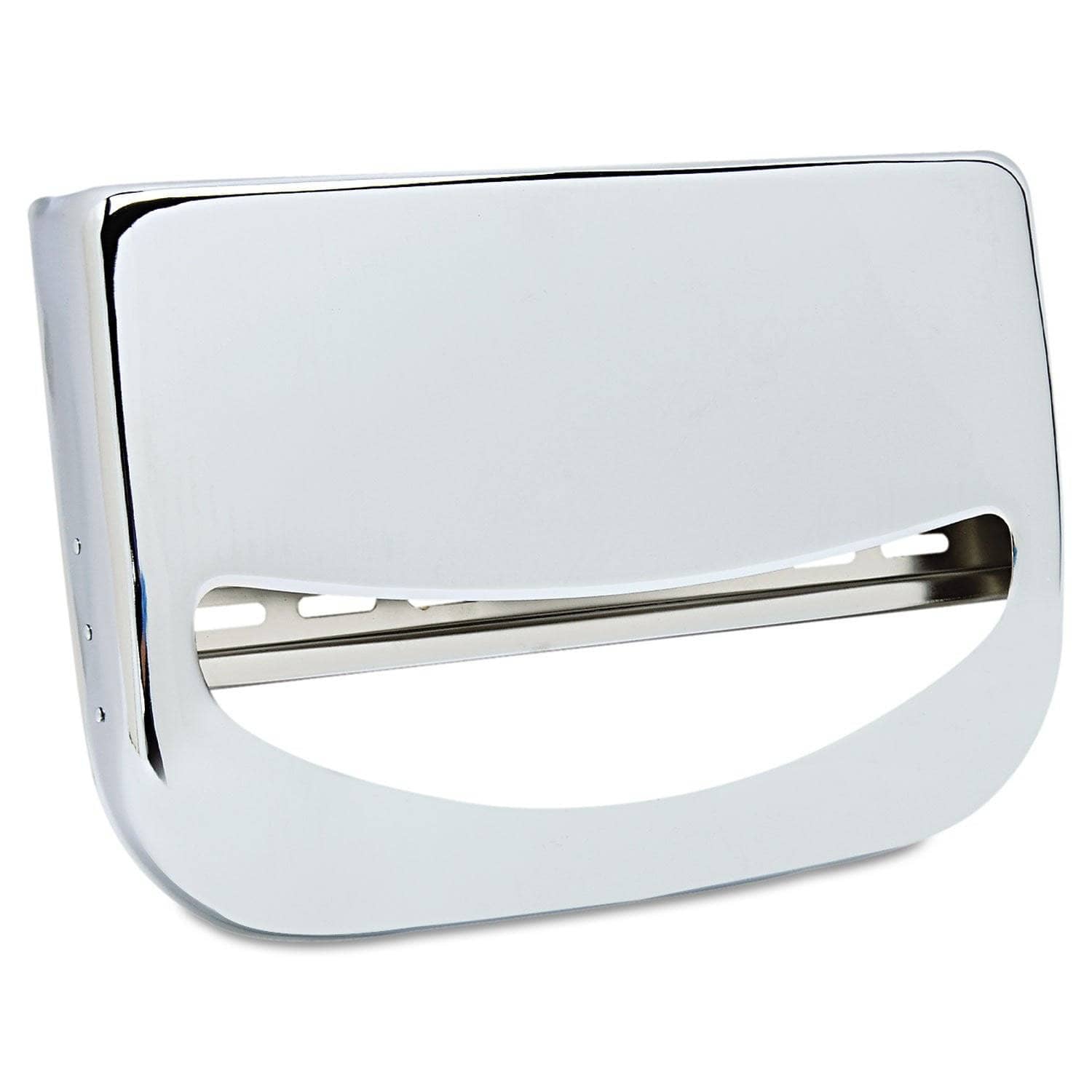 Boardwalk Toilet Seat Cover Dispenser, 16 X 3 X 11 1/2, Chrome - BWKKD200 - TotalRestroom.com