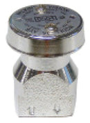 Zurn 14-35XLVCH 1/4" 35XLVAtmospheric Vacuum Breaker with vertical inlet and outlet and rough chrome fiinish