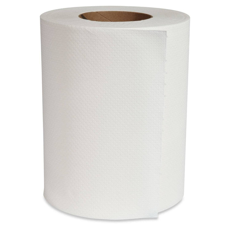 Boardwalk Center-Pull Hand Towels, 2-Ply, Perforated, 7 7/8" X 10", 360/Roll, 6 Rolls/Ct - BWK6405 - TotalRestroom.com