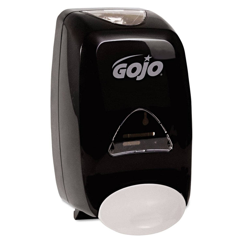 Gojo FMX-12 Liquid Soap Dispenser, 1250 Ml, 6.13" X 5.12" X 10.5", Black - GOJ515506 - TotalRestroom.com