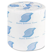 GEN Bath Tissue, Septic Safe, 2-Ply, White, 500 Sheets/Roll, 96 Rolls/Carton - GEN500 - TotalRestroom.com