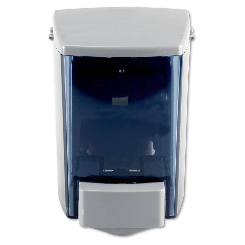 Impact Encore Bulk Foam Soap Dispenser, 30 Oz, 4.5" X 4" X 6.25", Gray/Clear - IMP9336 - TotalRestroom.com