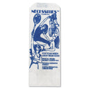 Hospeco Feminine Hygiene Convenience Disposal Bag, 3" X 8", White, 500/Carton - HOSNEC500 - TotalRestroom.com