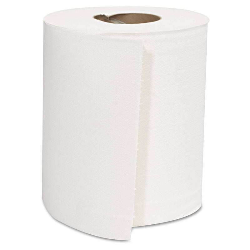 GEN Center-Pull Roll Towels, 2-Ply, White, 8 X 10, 600/Roll, 6 Rolls/Carton - GENCPULL