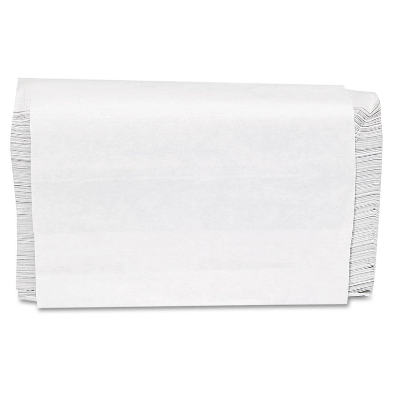 GEN Folded Paper Towels, Multifold, 9 X 9 9/20, White, 250 Towels/Pack, 16 Packs/Ct - GEN1509 - TotalRestroom.com