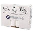 Interplast High-Density Commercial Can Liners Value Pack, 33 Gal, 14 Microns, 33" X 39", Clear, 250/Carton - IBSVALH3340N16 - TotalRestroom.com