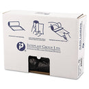 Interplast High-Density Commercial Can Liners, 16 Gal, 8 Microns, 24" X 33", Black, 1,000/Carton - IBSS243308K - TotalRestroom.com