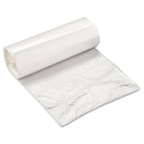 Interplast High-Density Commercial Can Liners, 10 Gal, 5 Microns, 24" X 24", Natural, 1,000/Carton - IBSEC2424N - TotalRestroom.com