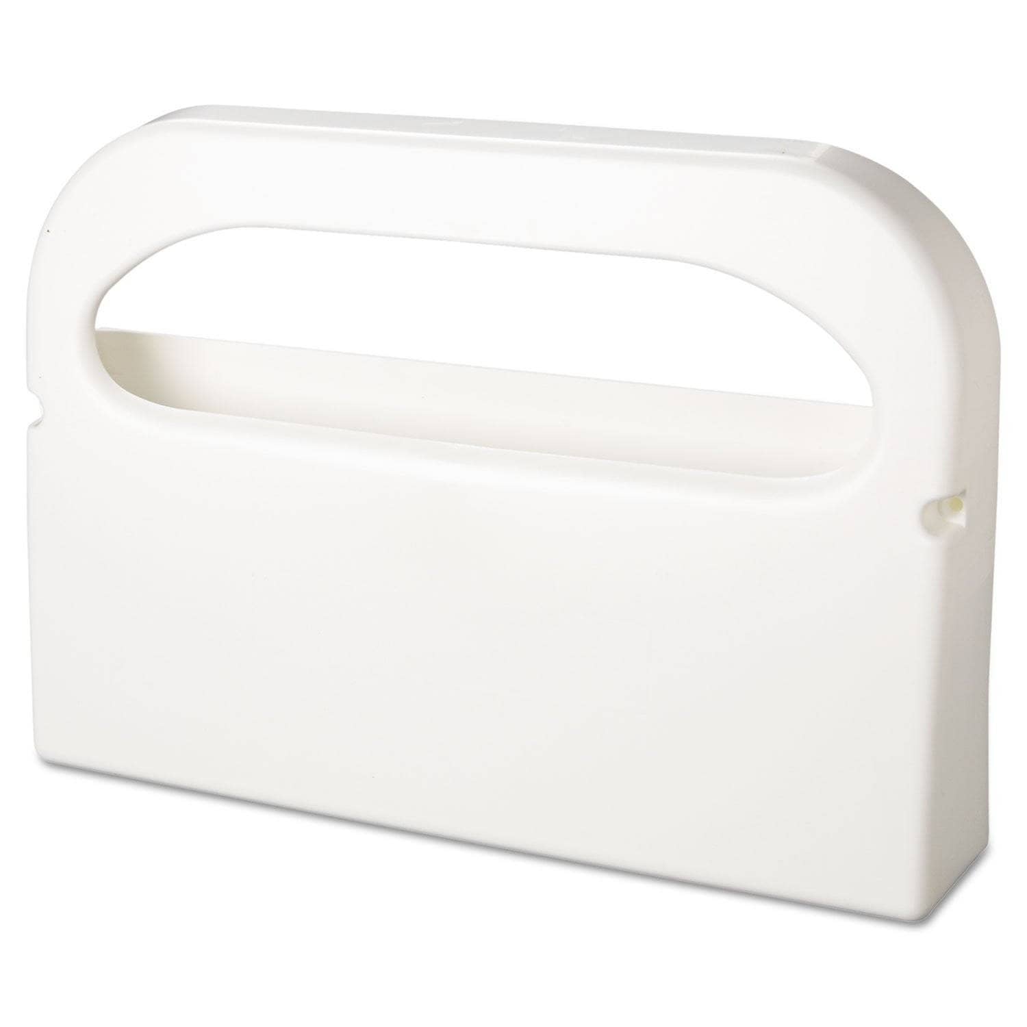 Hospeco Health Gards Seat Cover Dispenser, 1/2-Fold, White, 16X3.25X11.5, 2/Bx - HOSHG12 - TotalRestroom.com