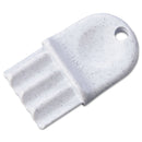 San Jamar Key For Plastic Tissue Dispenser: R2000, R4000, R4500 R6500, R3000, R3600, T1790 - SJMN16 - TotalRestroom.com