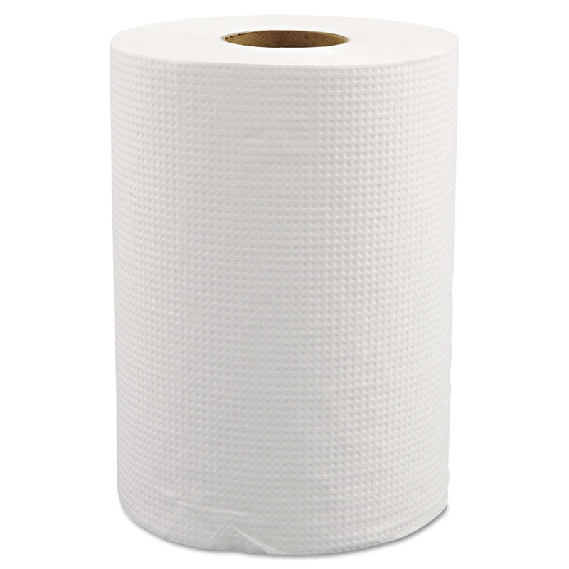 Morcon Hardwound Roll Towels, 8" X 350 Ft, White, 12 Rolls/Carton - MORW12350 - TotalRestroom.com