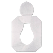 Hospeco Health Gards Toilet Seat Covers, Half-Fold, White, 250/Pack, 4 Packs/Carton - HOSHG1000 - TotalRestroom.com