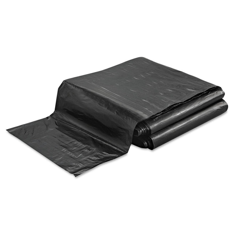 FlexSol Low Density Economy Ecosac, 45 Gal, 1.5 Mil, 40" X 48", Black, 100/Carton - ESXECO48XH - TotalRestroom.com