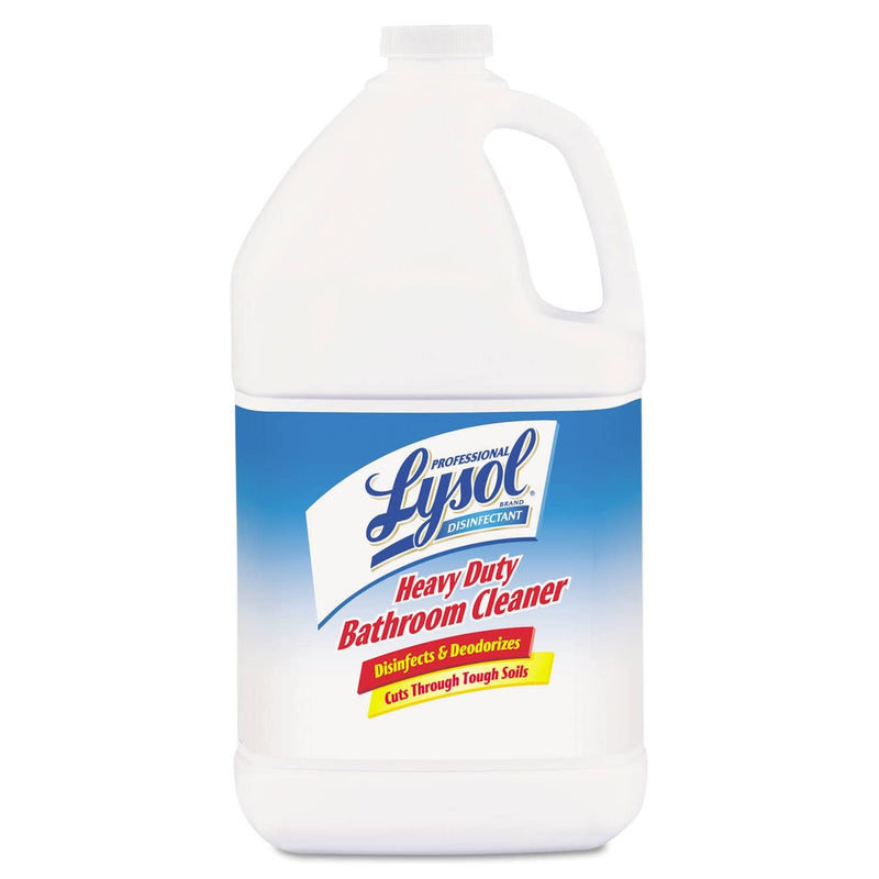 Lysol Disinfectant Heavy-Duty Bathroom Cleaner Concentrate, Lime, 1 Gal - RAC94201EA - TotalRestroom.com