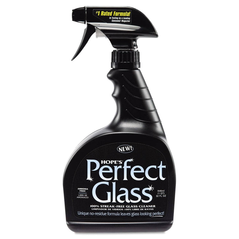Hope's Perfect Glass Glass Cleaner, 32Oz Bottle - HOC32PG6 - TotalRestroom.com