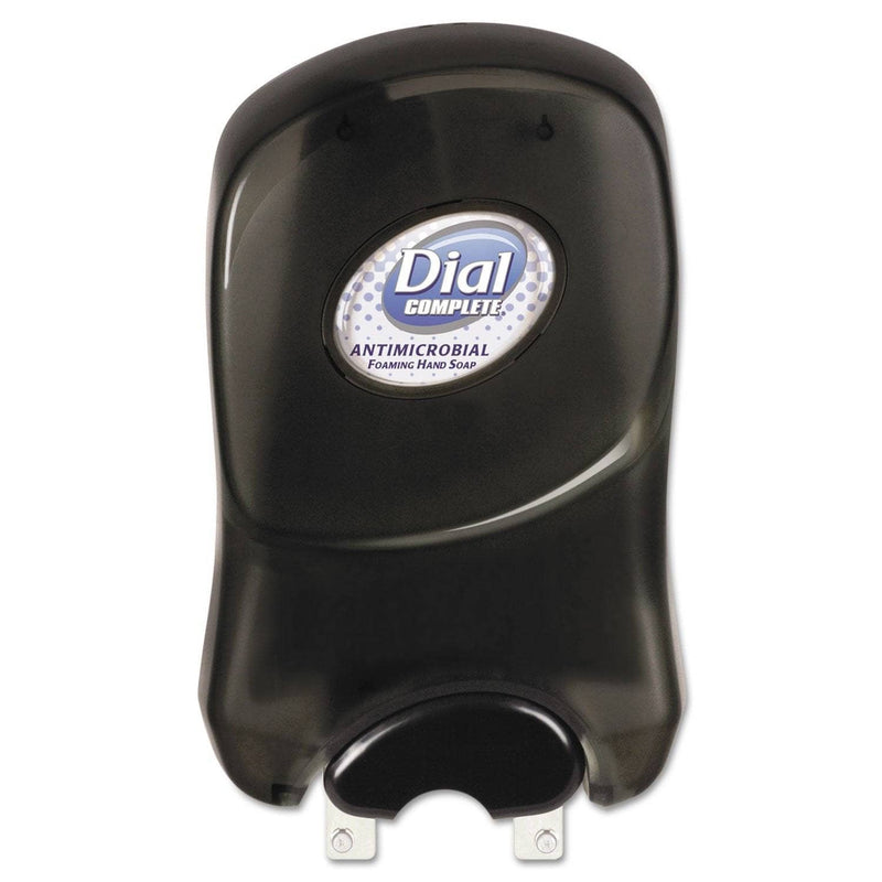 Dial Duo Manual Foam Soap Dispenser, 1250 Ml, 7.25" X 3.88" X 11.75", Smoke - DIA05028 - TotalRestroom.com