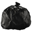 Interplast High-Density Interleaved Commercial Can Liners, 33 Gal, 22 Microns, 33" X 40", Black, 250/Carton - IBSS334022K - TotalRestroom.com